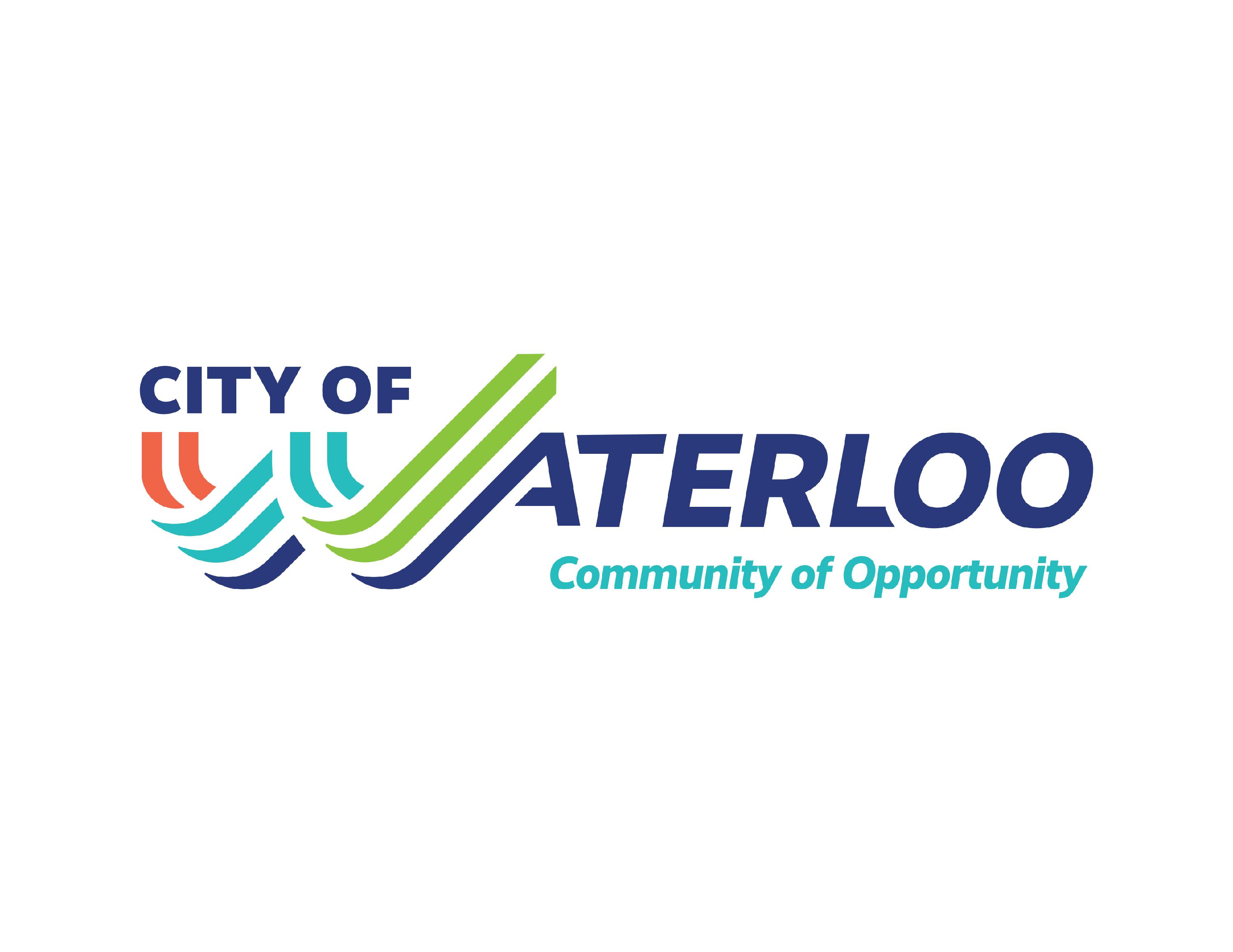City of Waterloo Logo Tag RGB